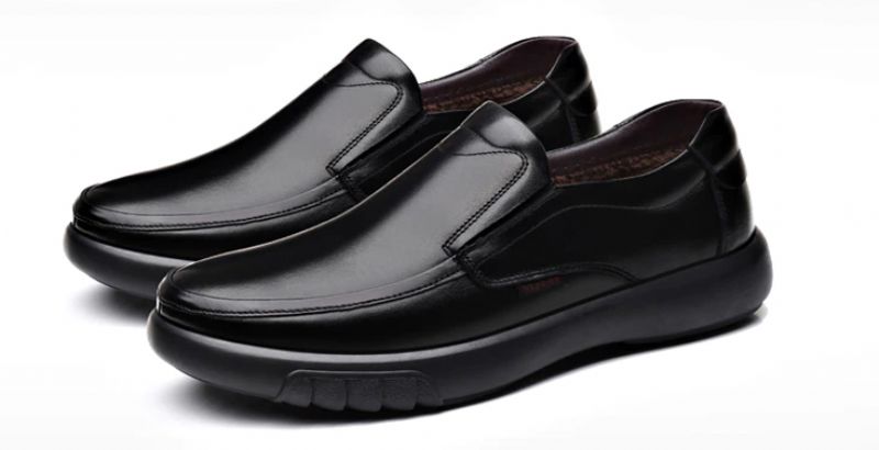 Carlo Miesten Loafers-mekkokengät - Musta