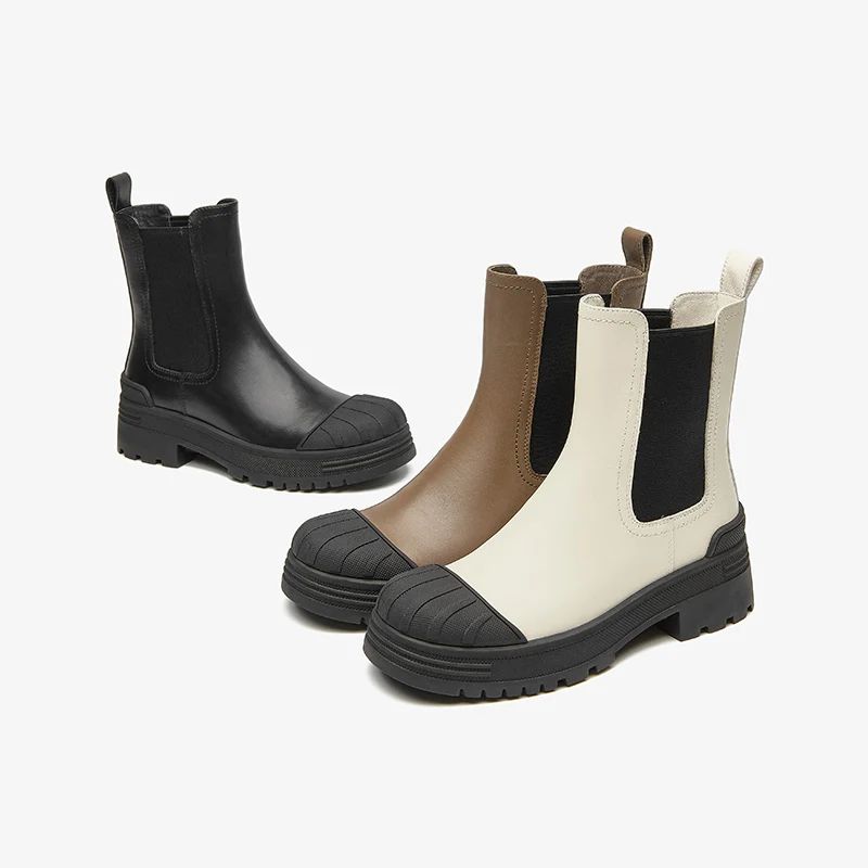 Carlotan Naisten Syksysaappaat - Beige