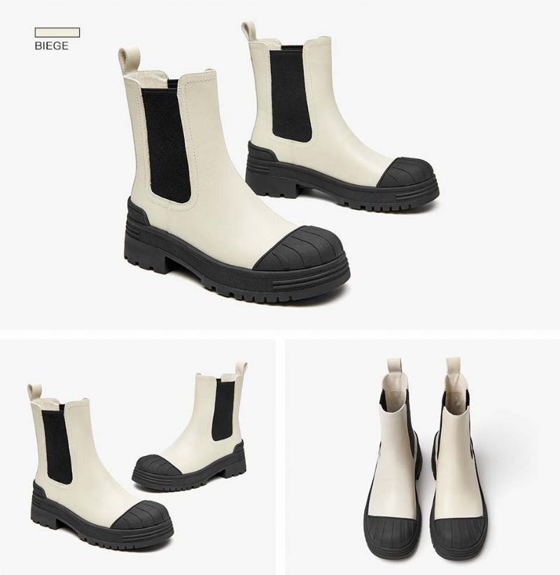 Carlotan Naisten Syksysaappaat - Beige