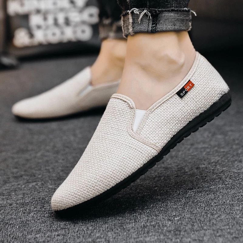 Carpie Miesten Loafer Vapaa-ajan Kengät - Beige