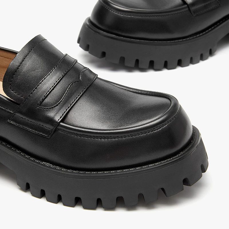 Casey Naisten Platform Loafer -kengät - Musta