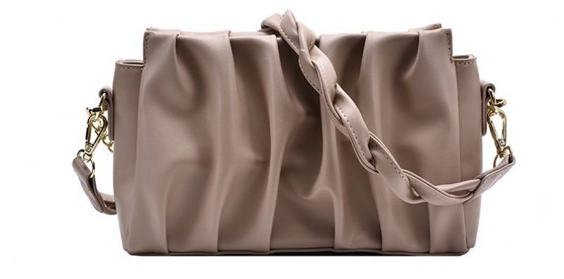 Cata Naisten Laskostettu Crossbody Käsilaukku - Khaki