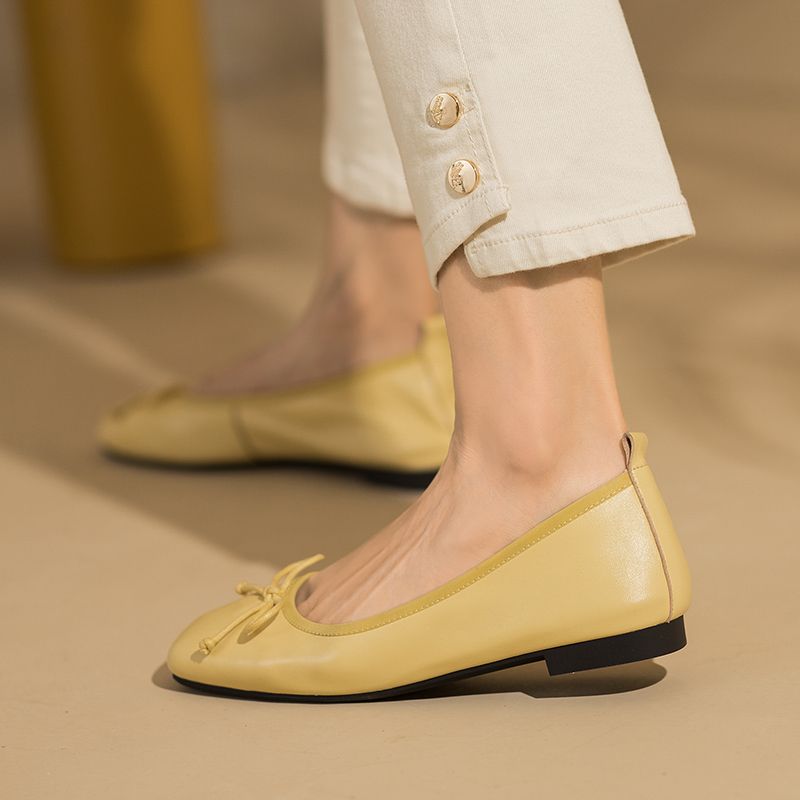 Catalina Naisten Slip On Flats - Keltainen