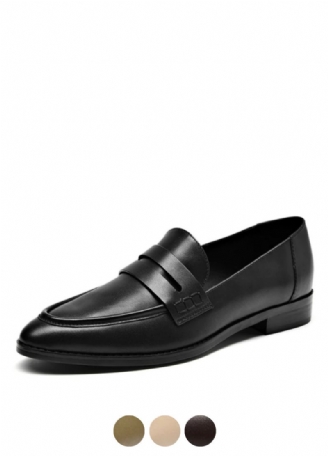 Cerezos Naisten Nahkaiset Loafer-kengät