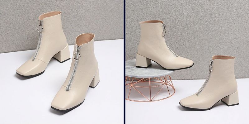 Chandal Naisten Saappaat Nilkkakorkeus - Beige