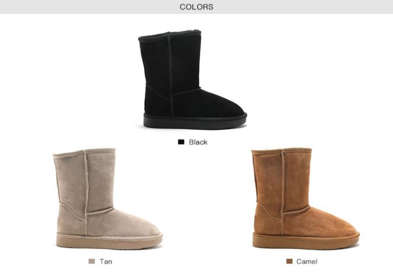 Charito Boots Mid - Calf - Kameli