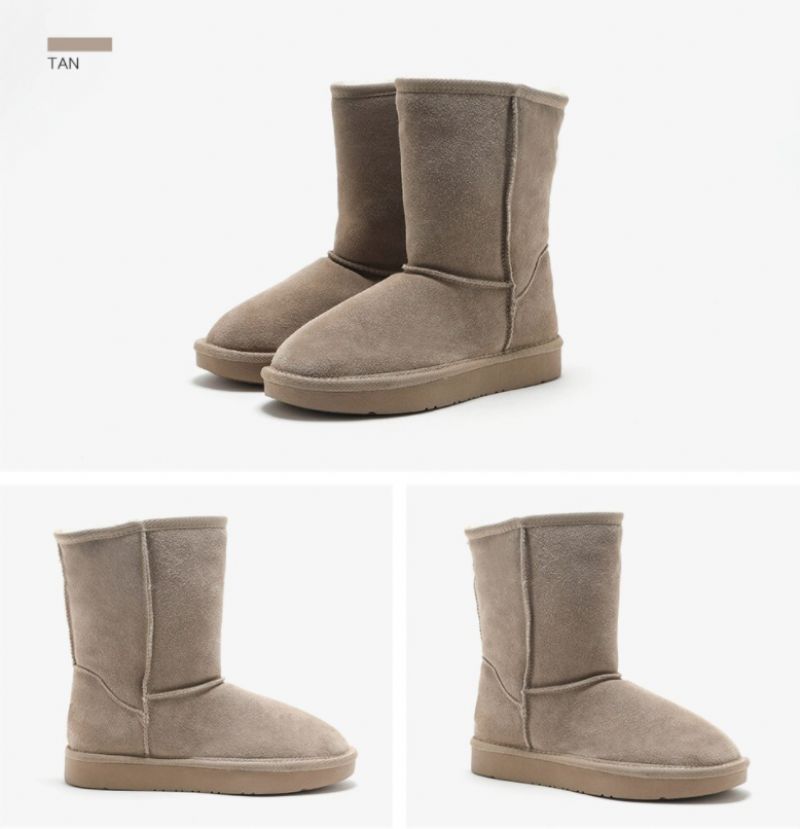 Charito Boots Mid - Calf - Kameli