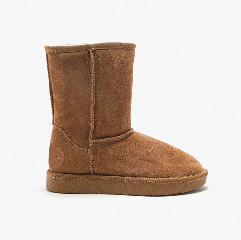 Charito Boots Mid - Calf - Kameli
