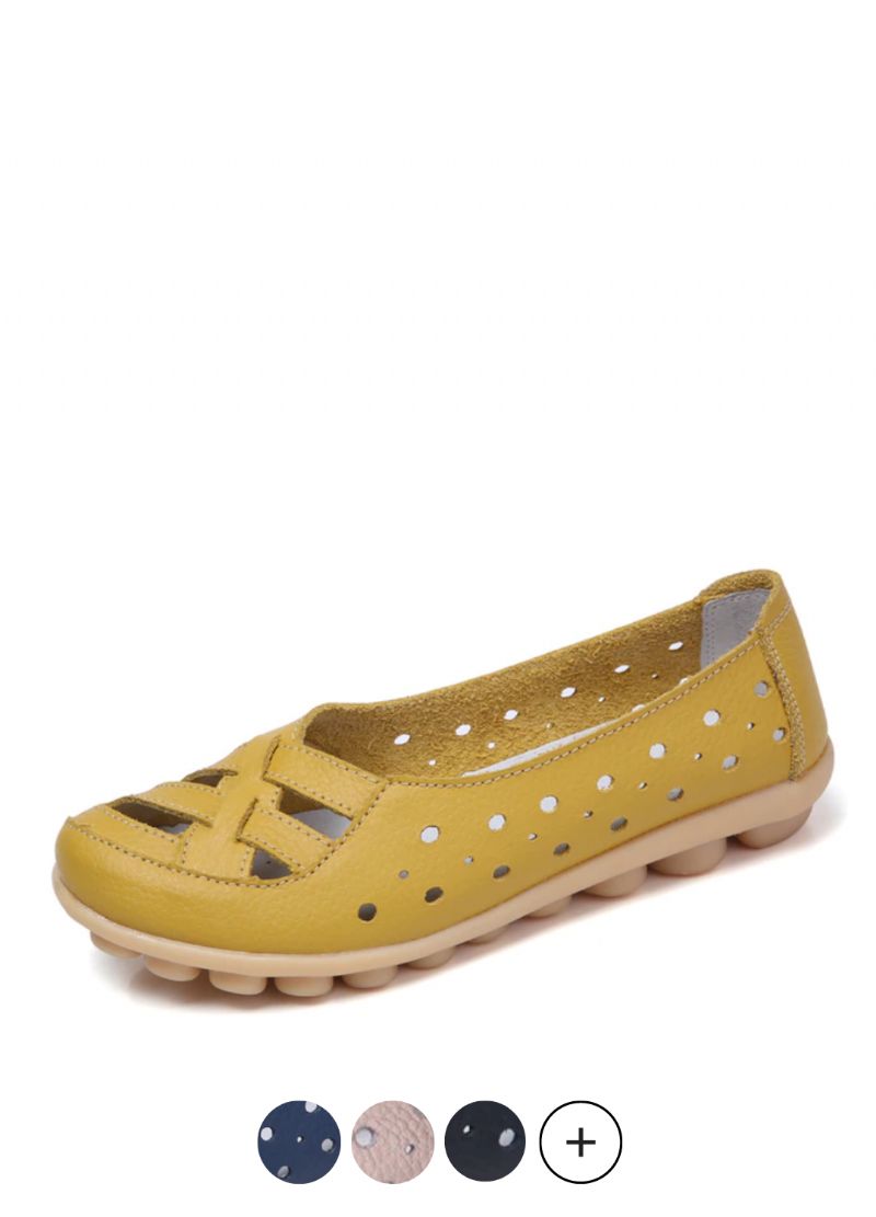 Chiara Naisten Nahkaiset Loafer-kengät