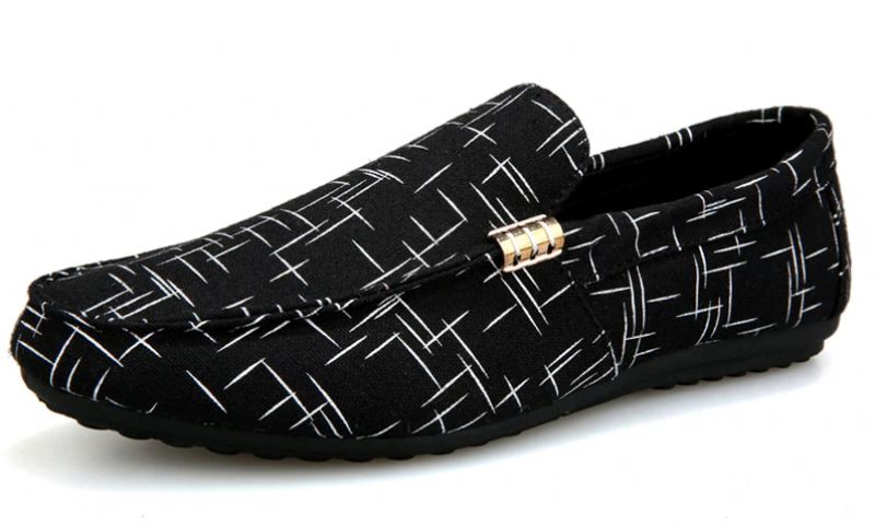 Chucho Miesten Loafers Vapaa-ajan Kengät - Musta