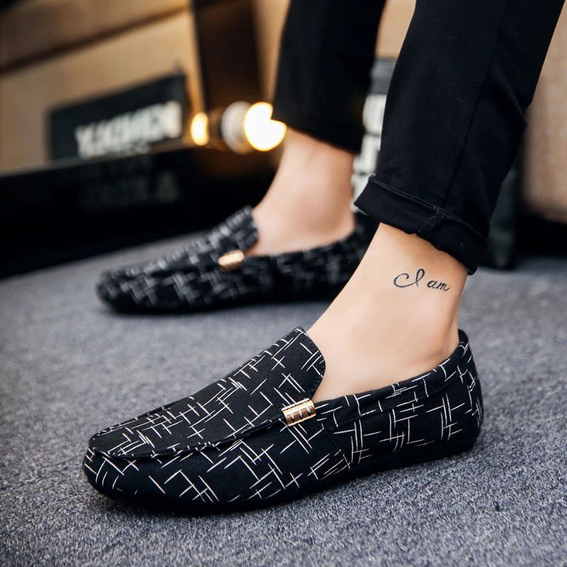 Chucho Miesten Loafers Vapaa-ajan Kengät - Musta