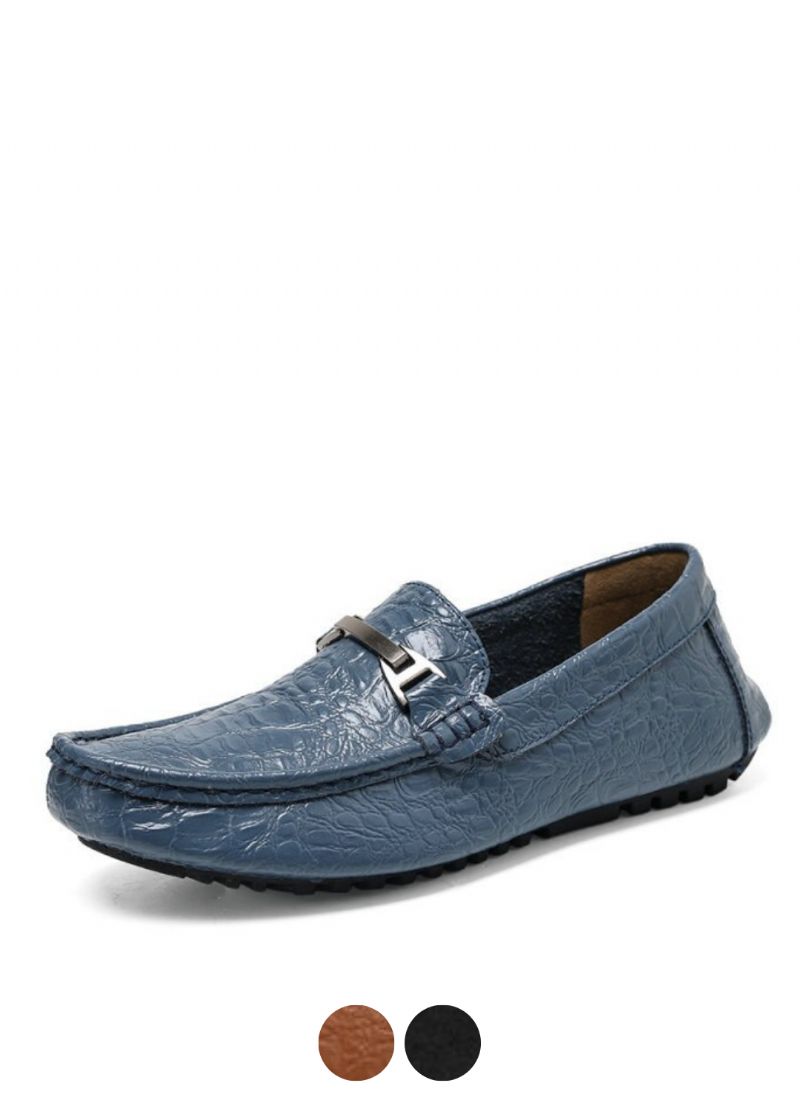 Cille Miesten Loafers-mekkokengät