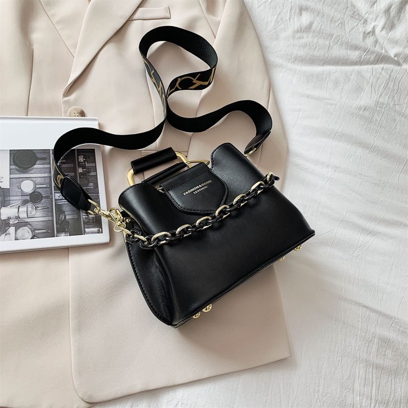 Cirilo Naisten Ylellinen Crossbody Käsilaukku - Musta