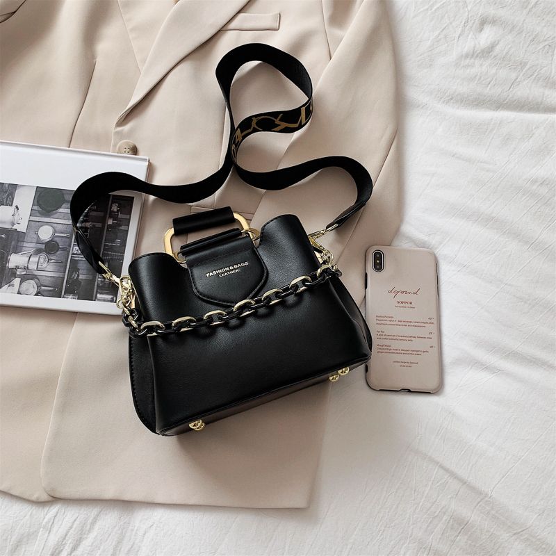 Cirilo Naisten Ylellinen Crossbody Käsilaukku - Musta