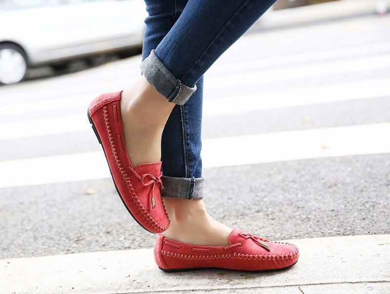 Clarise Naisten Litteät Loafer-kengät - Beige