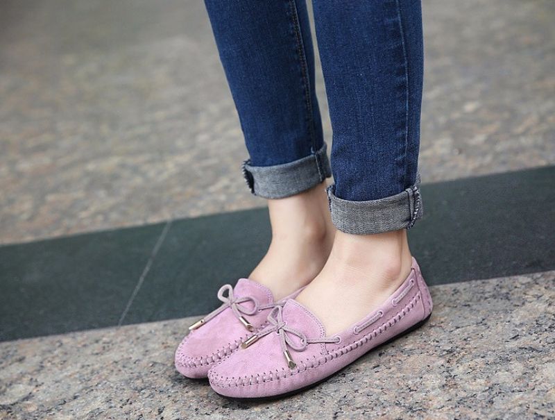 Clarise Naisten Litteät Loafer-kengät - Beige