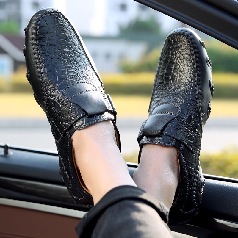 Clint Miesten Loafers Vapaa-ajan Kengät - Musta