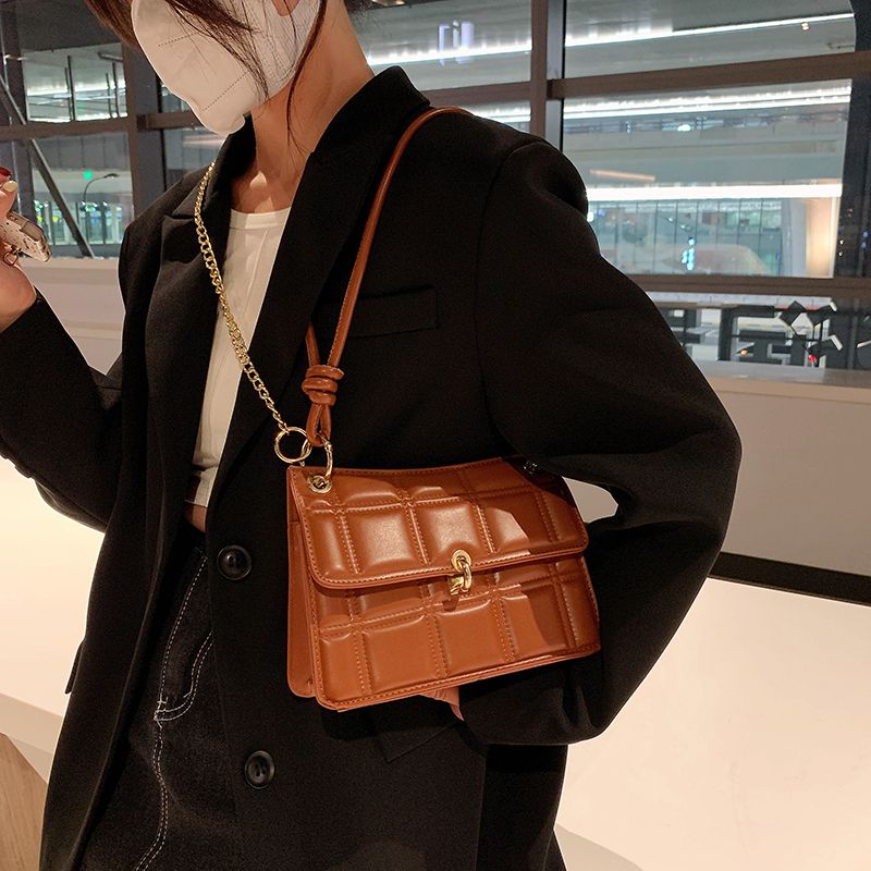 Colina Naisten Pienet Nahkaiset Crossbody-laukut - Musta