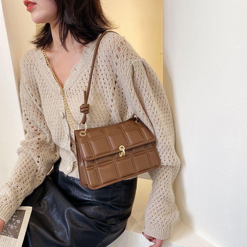 Colina Naisten Pienet Nahkaiset Crossbody-laukut - Musta