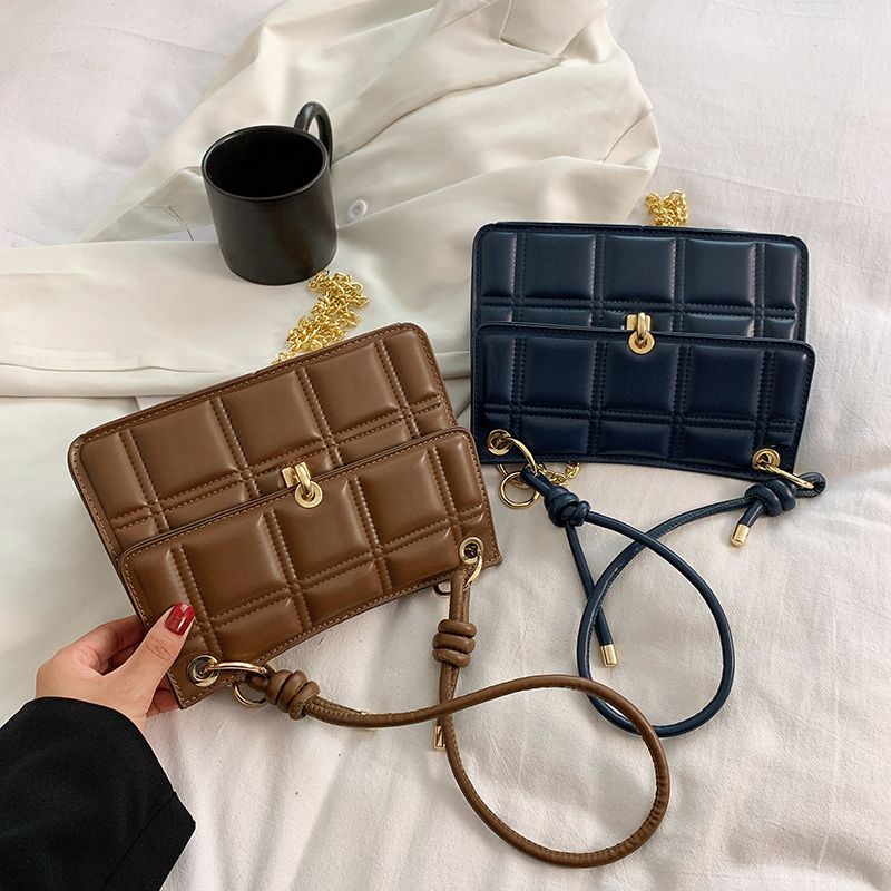 Colina Naisten Pienet Nahkaiset Crossbody-laukut - Musta