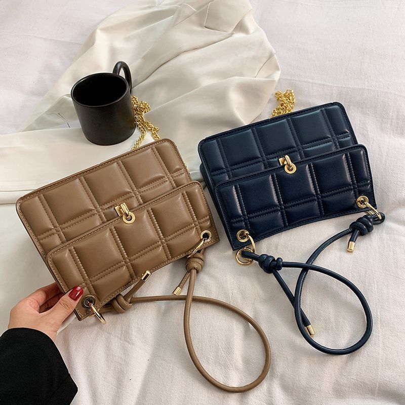 Colina Naisten Pienet Nahkaiset Crossbody-laukut - Musta