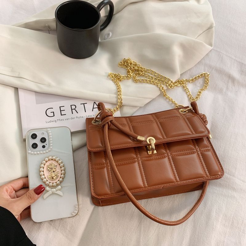 Colina Naisten Pienet Nahkaiset Crossbody-laukut - Musta