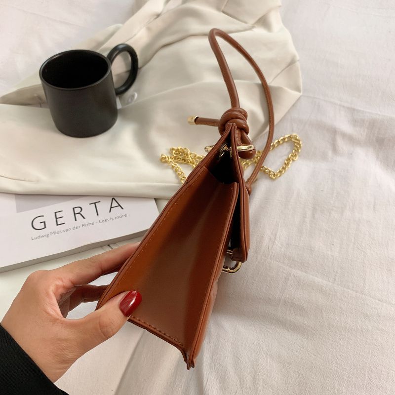 Colina Naisten Pienet Nahkaiset Crossbody-laukut - Musta