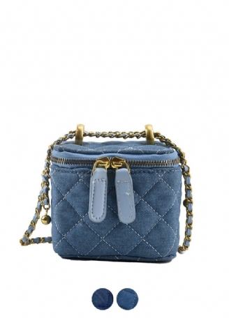 Collin Naisten Tikattu Mini Crossbody Käsilaukku