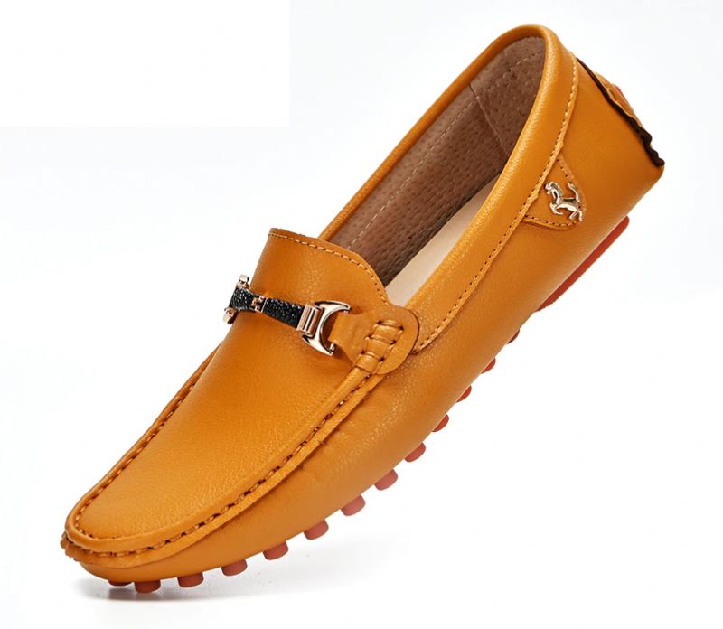 Comet Miesten Loafers -mekkokengät - Valkoinen