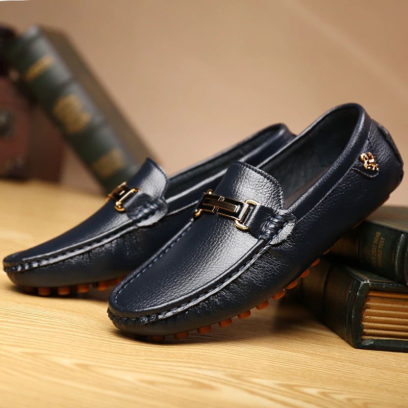 Comet Miesten Loafers -mekkokengät - Valkoinen