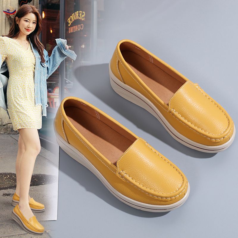 Coral Naisten Platform Loafer -kengät - Beige