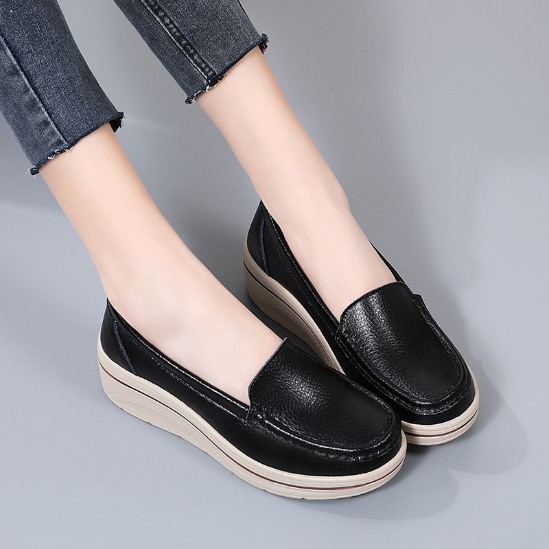 Coral Naisten Platform Loafer -kengät - Beige