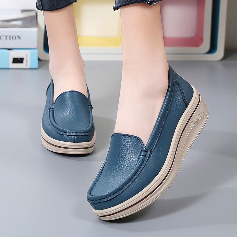 Coral Naisten Platform Loafer -kengät - Beige