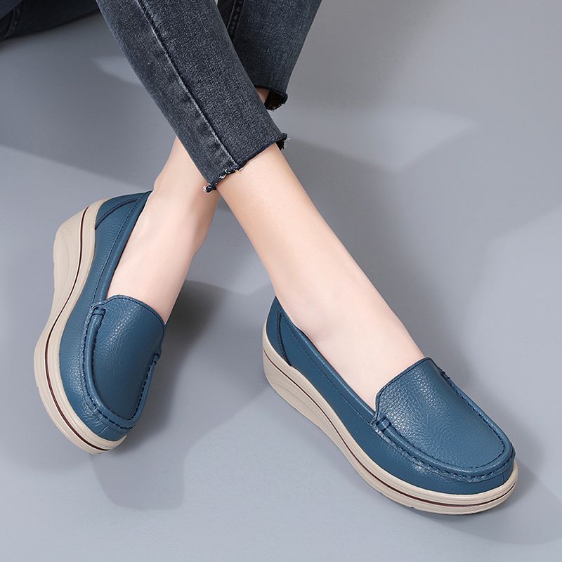 Coral Naisten Platform Loafer -kengät - Beige