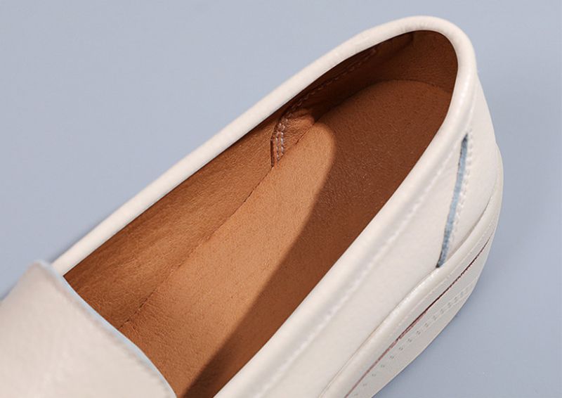 Coral Naisten Platform Loafer -kengät - Beige