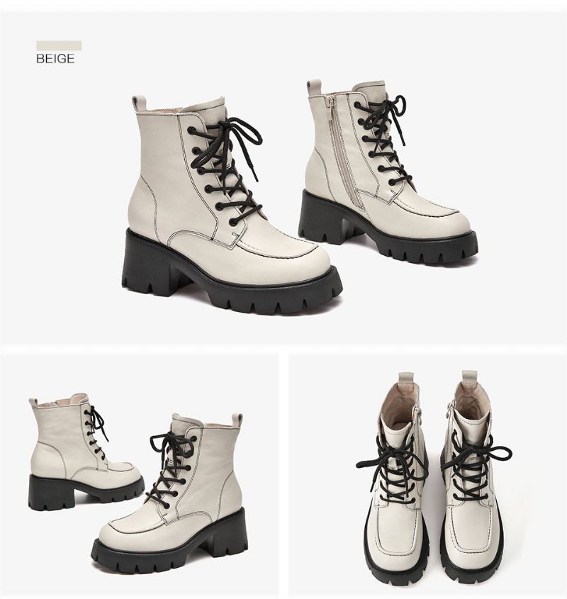 Coronel Naisten Alustasaappaat - Beige