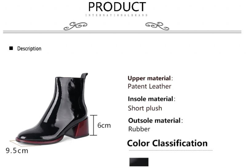 Crissia Boots Nilkkakorkeus - Musta