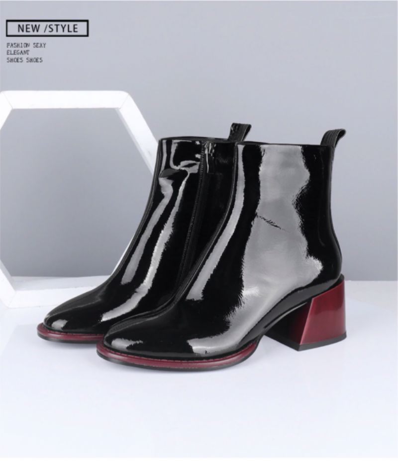Crissia Boots Nilkkakorkeus - Musta
