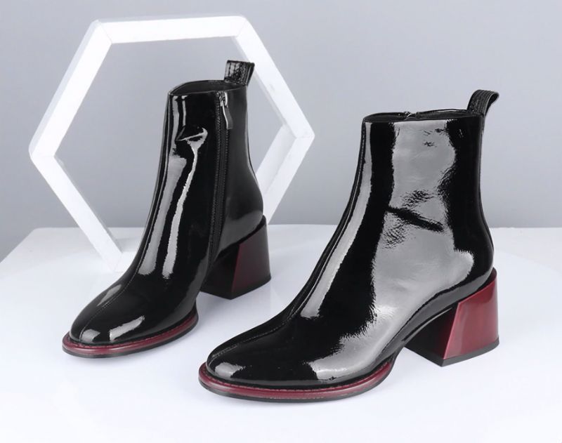 Crissia Boots Nilkkakorkeus - Musta