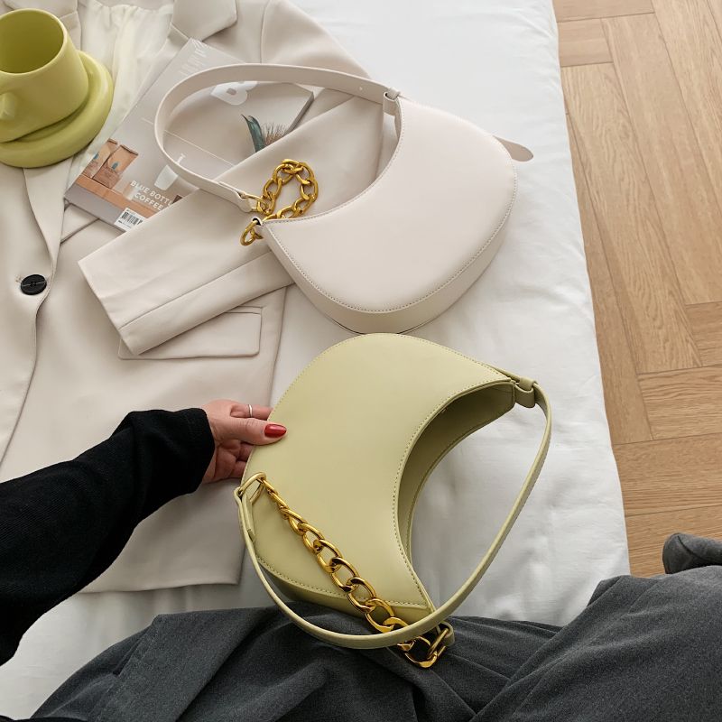 Cristi Naisten Nahkainen Käsilaukku Crossbody - Valkoinen