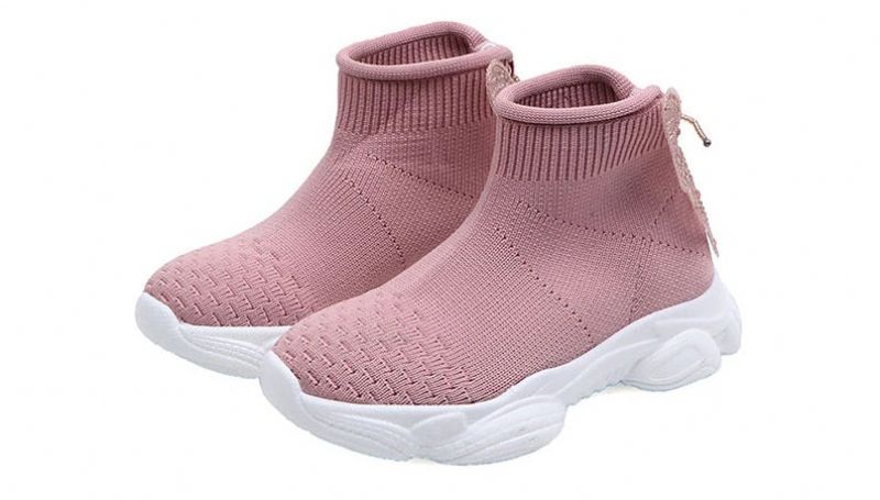 Cyrus Tyttöjen Fashion Tennarit - Pinkki