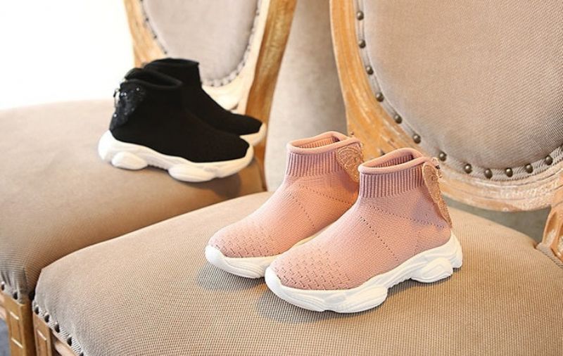 Cyrus Tyttöjen Fashion Tennarit - Pinkki