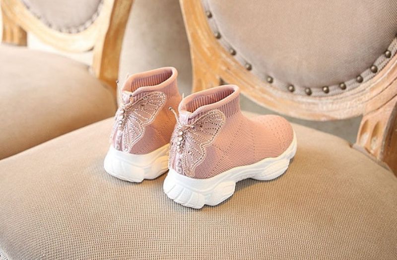 Cyrus Tyttöjen Fashion Tennarit - Pinkki