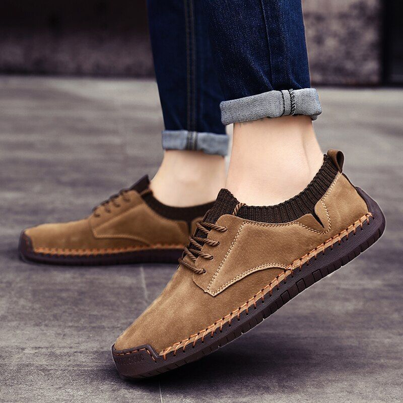 Davian Miesten Loafer-kengät - Khaki
