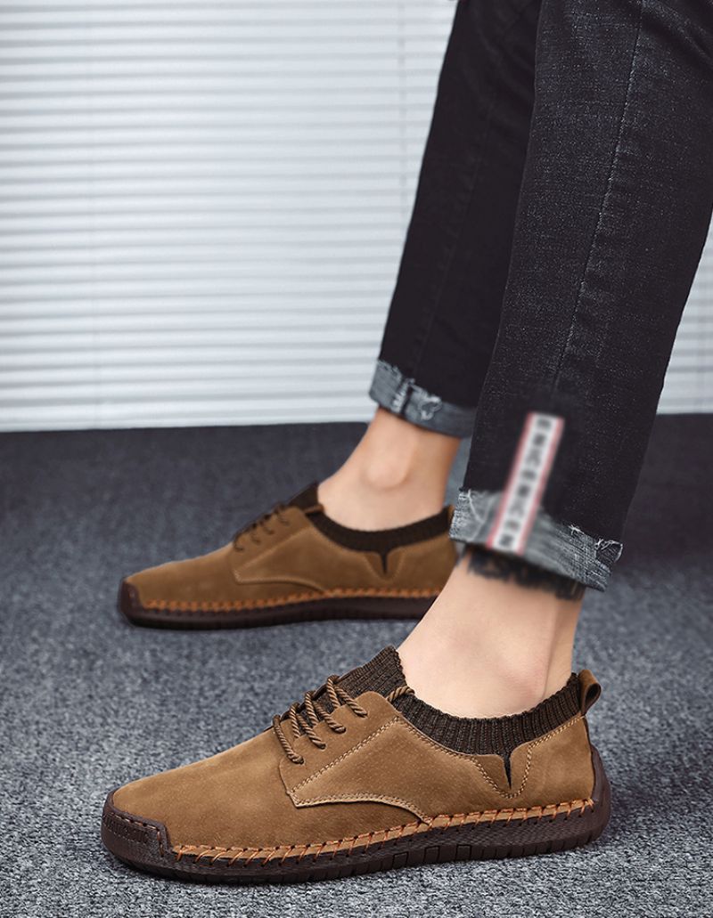 Davian Miesten Loafer-kengät - Khaki
