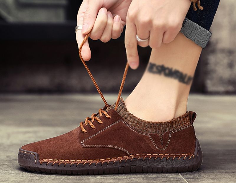 Davian Miesten Loafer-kengät - Khaki