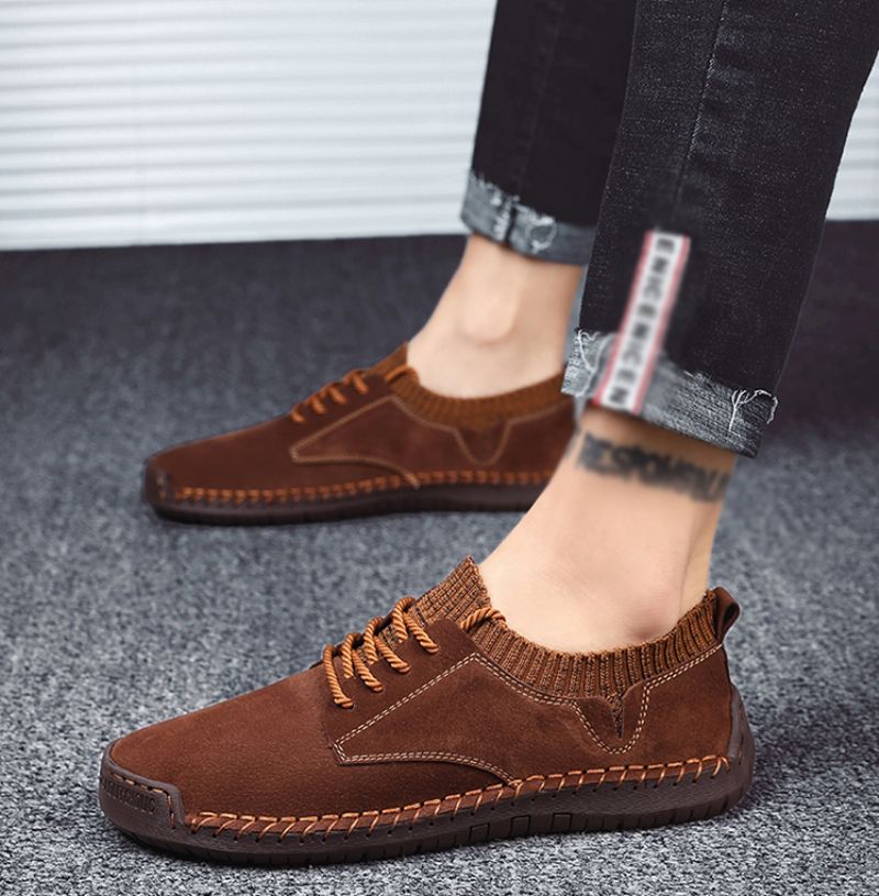 Davian Miesten Loafer-kengät - Khaki