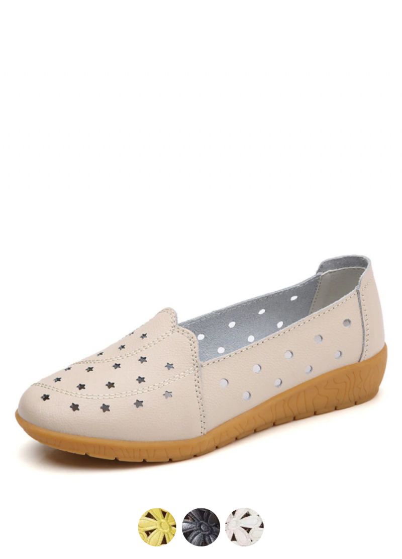 Delu Naisten Nahkaiset Loafer-kengät