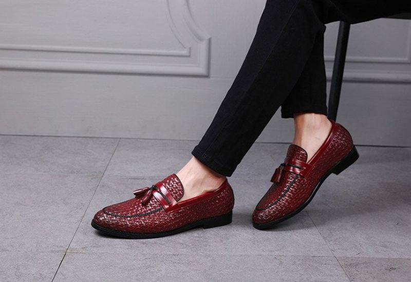 Delvet Miesten Loafers -ylelliset Kengät - Sininen