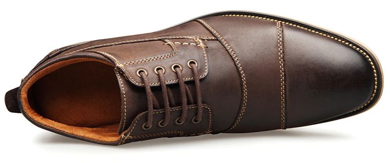 Demetrio Miesten Rento Oxford - Kahvi
